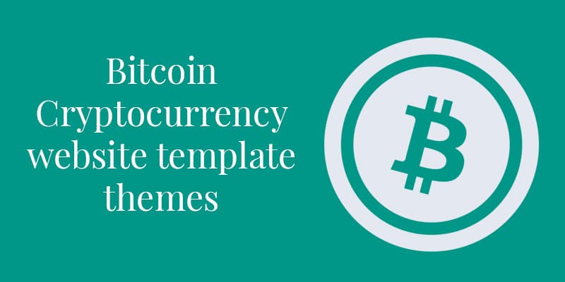 Top 20+ Bitcoin Cryptocurrency Website Template Themes 2022