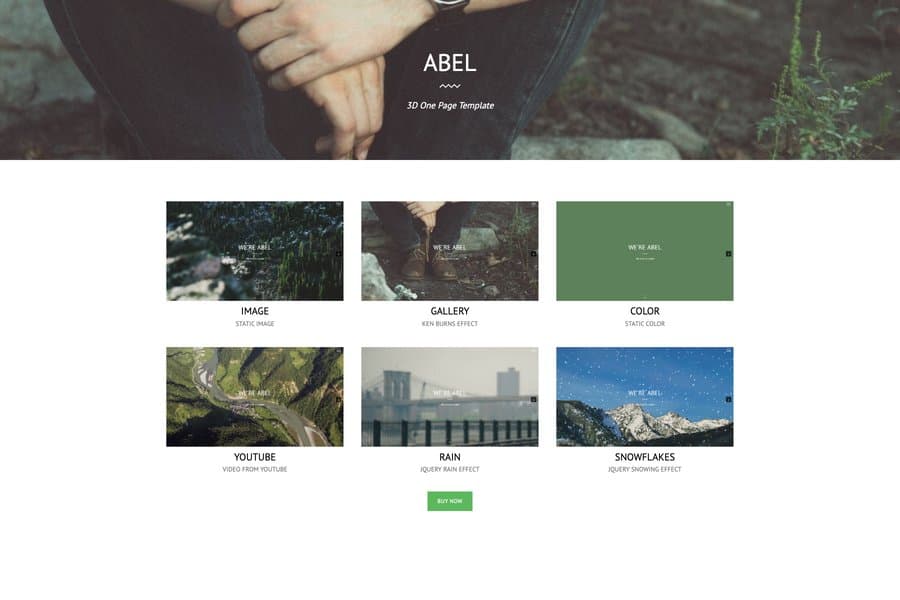 abel 3d one page template