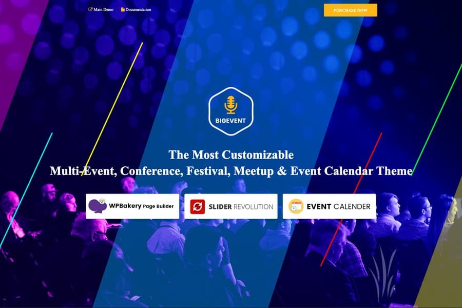 BigEvent - WordPress Business Conference Website Theme