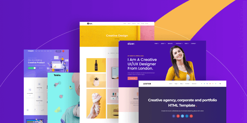 40+ Creative and Optimized Bootstrap Portfolio Templates (Free & Premium)