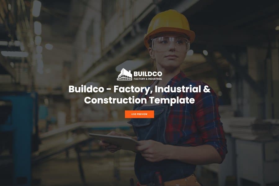 Buildco - Engineering Website Template