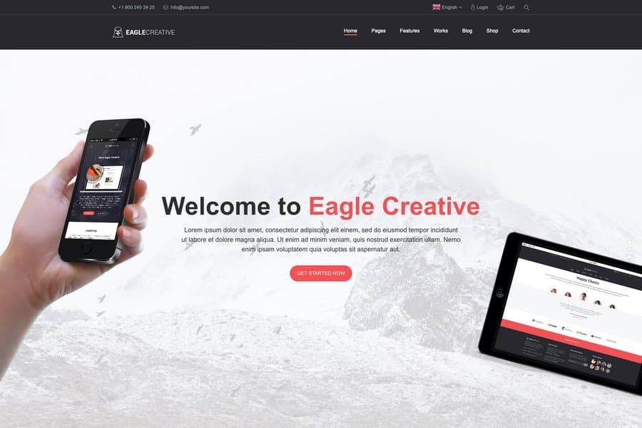 eagle business web template