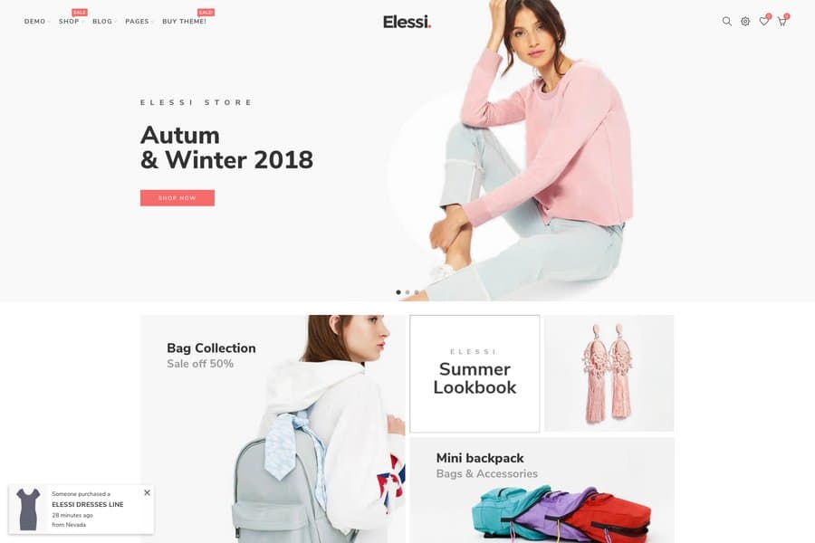 Elessi - Responsive Shopify Theme