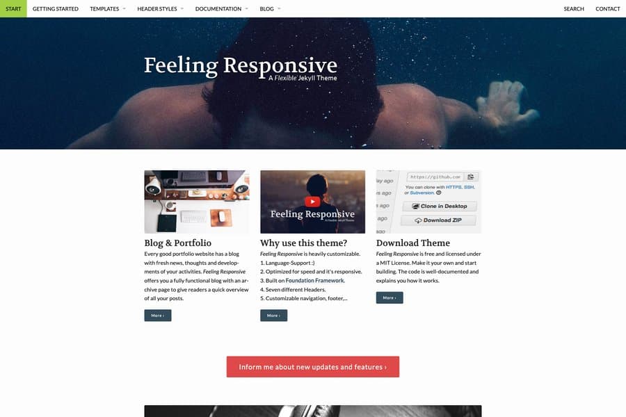 Feeling Responsive - Free Jekyll Templates