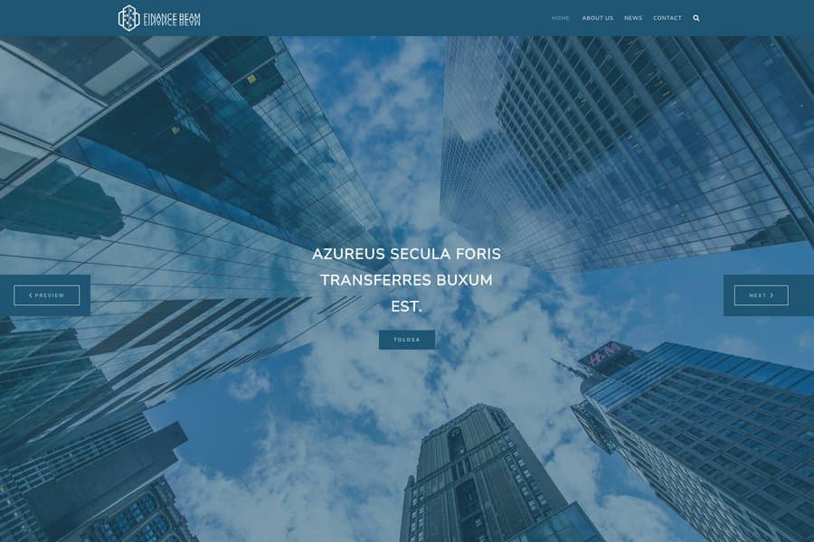 Finance Beam - Bulma Business & Corporate Template