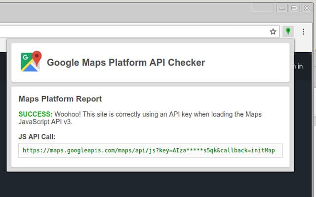 Google-Maps-Platform-API-Checker-chrome-extension