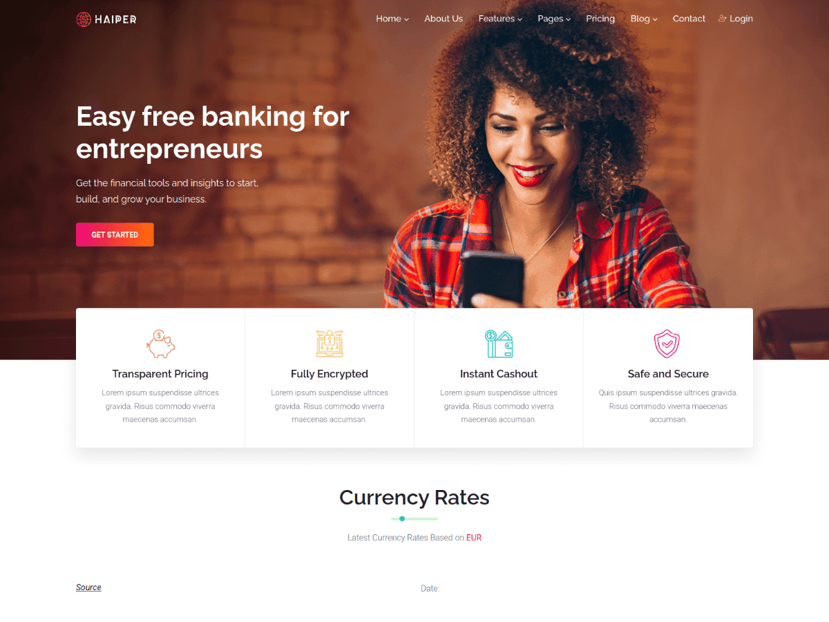 haiper-nextjs-online-banking-payment-solution-template