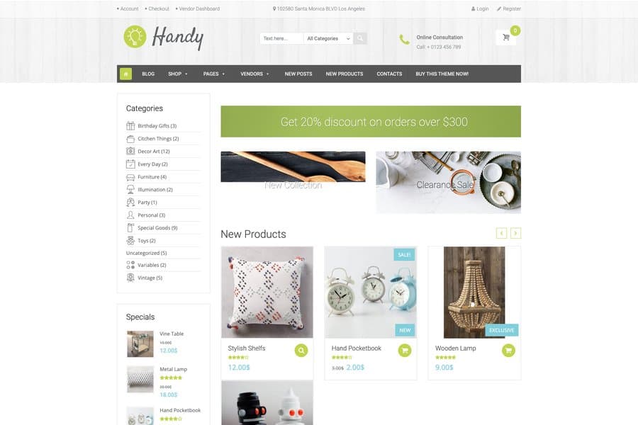 Free responsive shopify theme