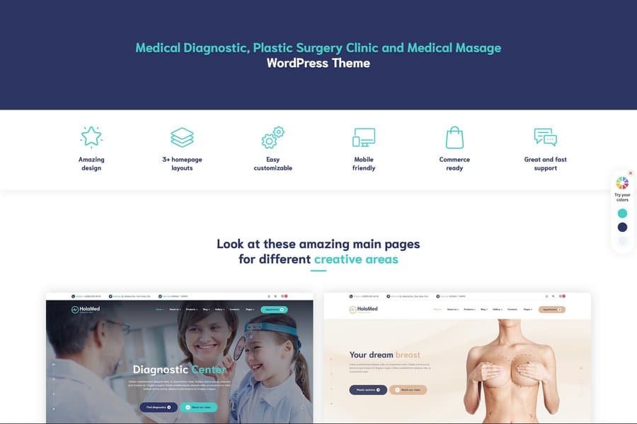 Diagnostic Centers or Lab Website Template