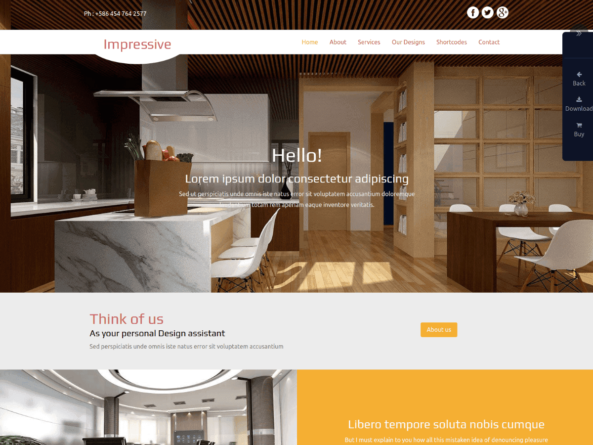 Impressive-Responsive-architect-portfolio-template