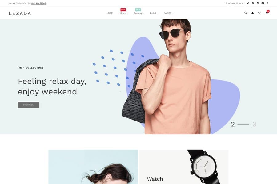 lezada multipurpose shopify theme