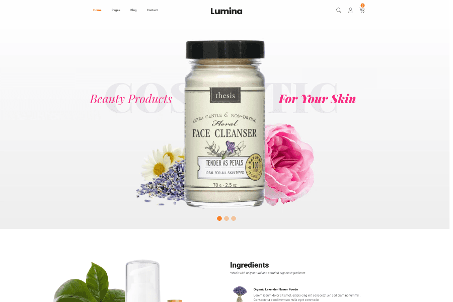 Lumina - Shopify Bootstrap Theme