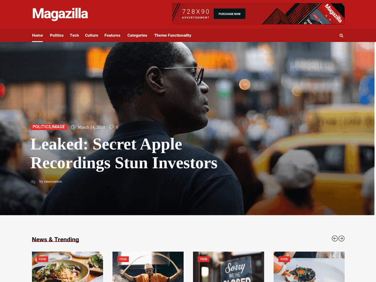 magazilla news and magazinewordpress theme