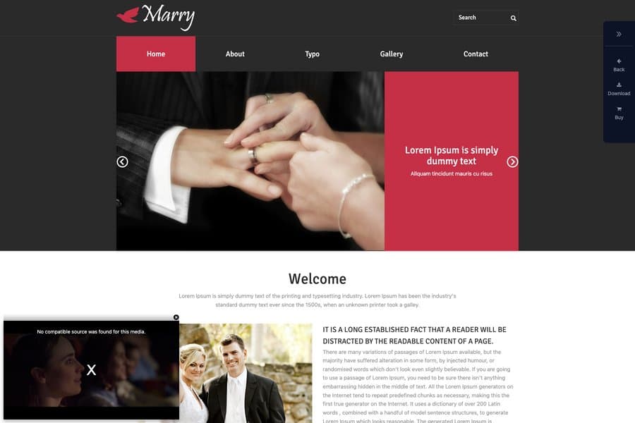 Marry-Wedding-Planner-Website-Template