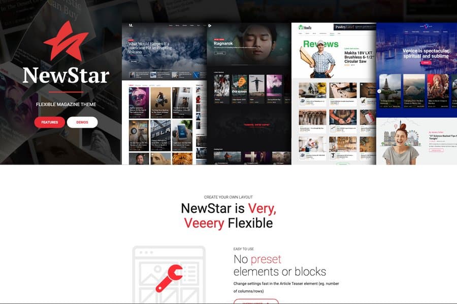 newstar news template