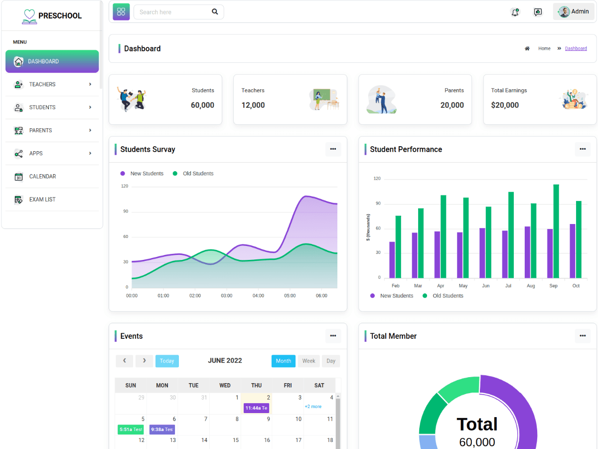 preadmin - hospital & hotel hr admin templates