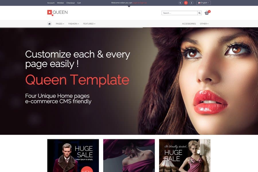 ecommerce website templates