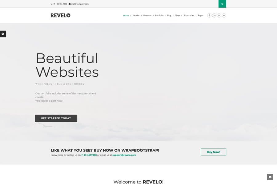 revelo multipurpose html template