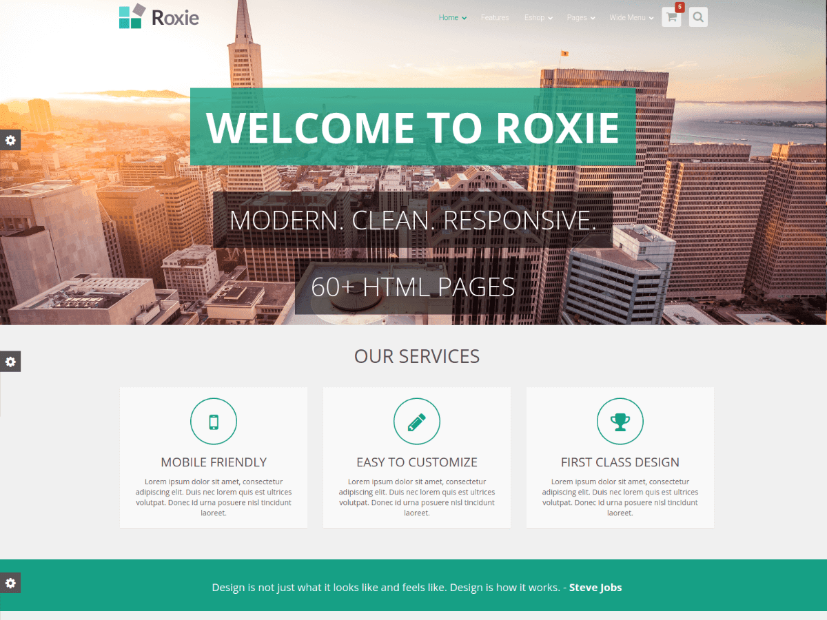 roxie responsive theme