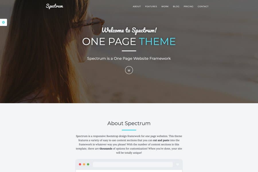 spectrum multipurpose parallax theme