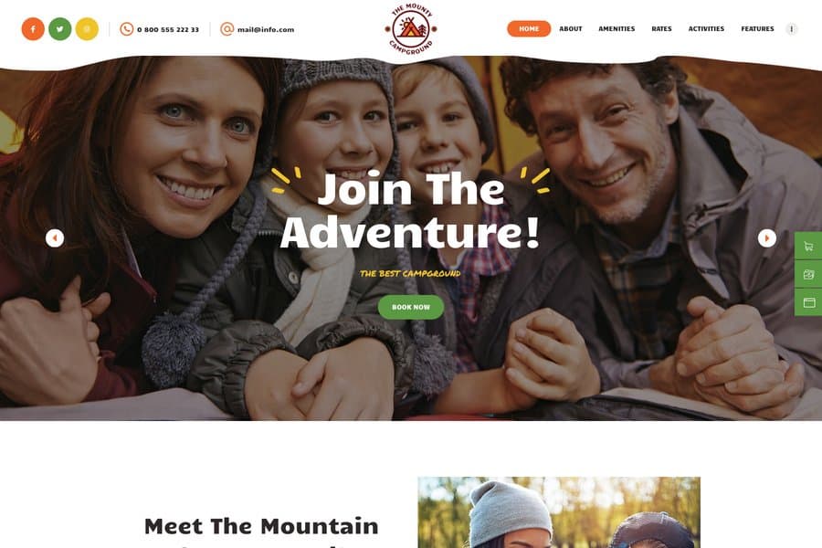 The Mounty - Travel Website Theme (Wordpress)