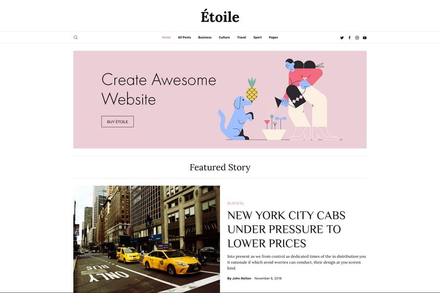 Toile - Professional Jekyll Blog Themes