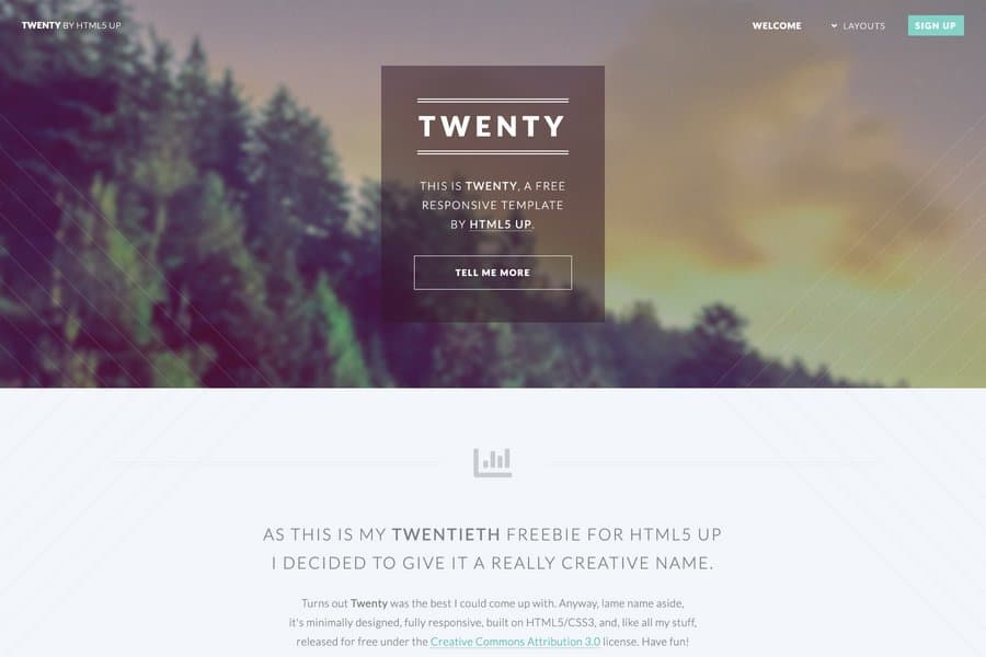 Html5 business template free