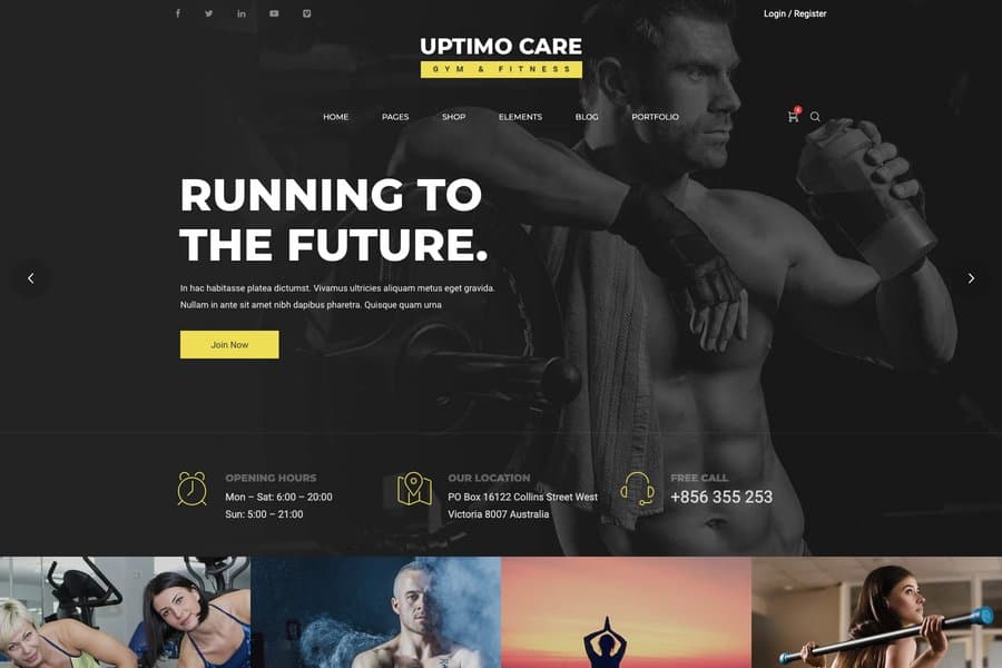 uptimo multipurpose bootstrap templat