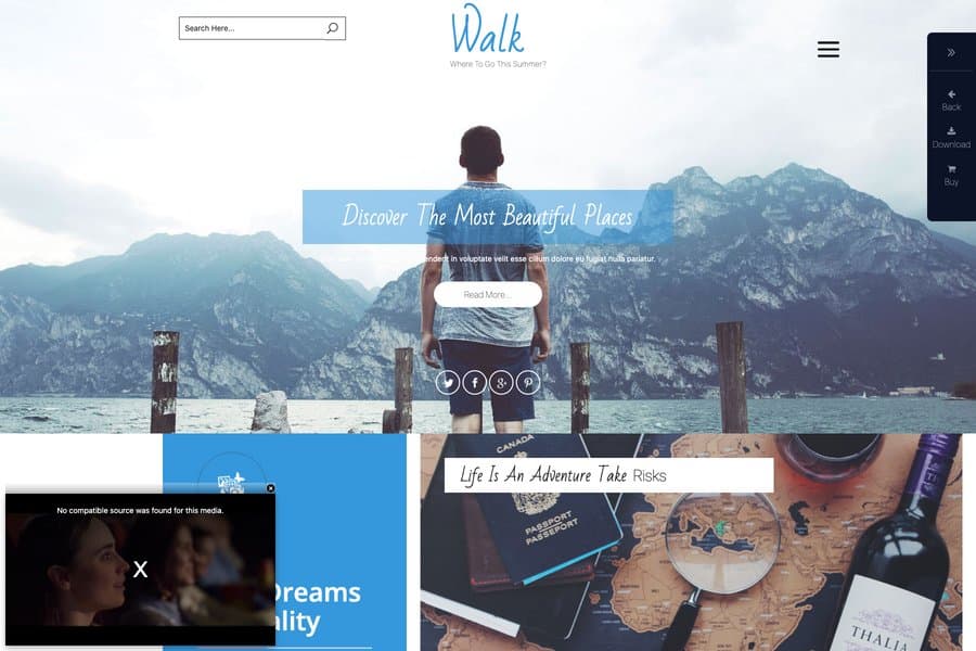 Walk-Bootstrap-Travel-Agency-Template