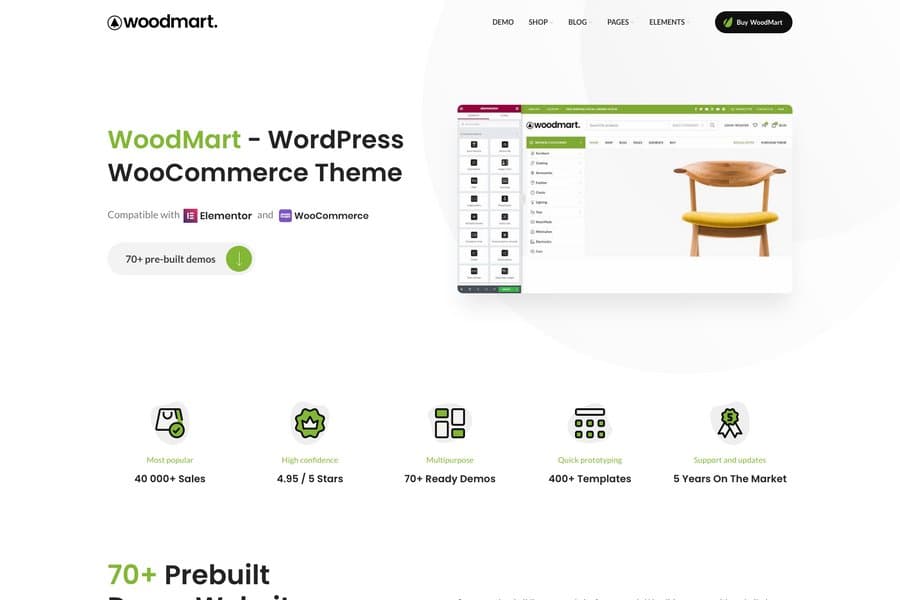 responsive WordPress Woocommerce theme